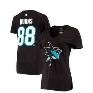 NWT San Jose Sharks Women's Brent Burns T-Shirt